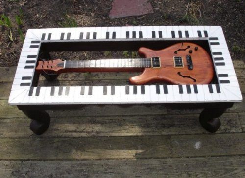 Оригинальные вещи, которые можно сделать из старой гитары