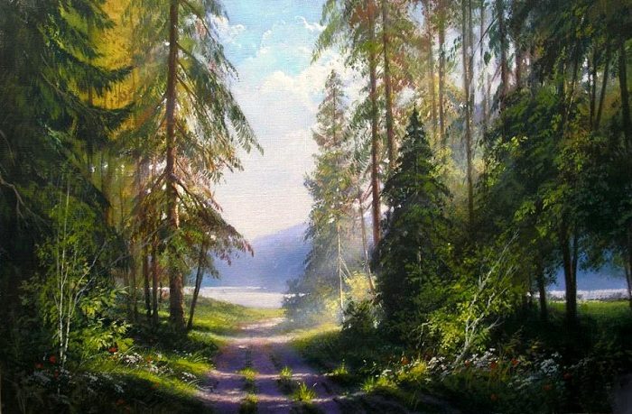 Невероятные пейзажи белорусского художника