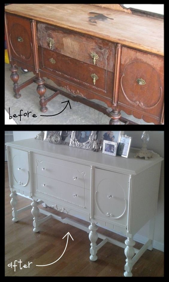 Реанимация старой мебели