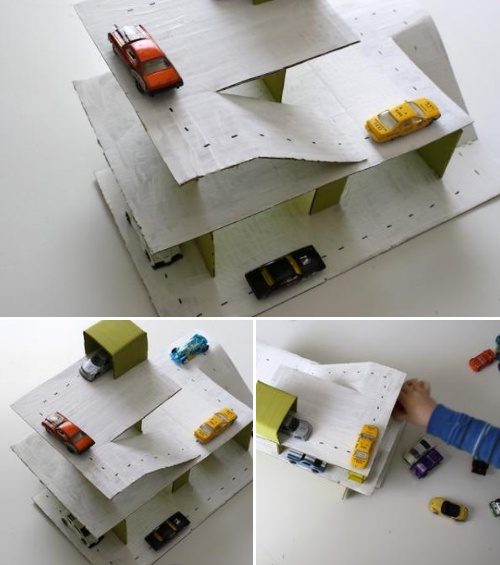 Идеи игрушек из картонных коробок