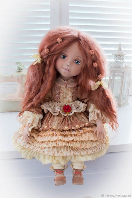 Коллекционные куклы от подмосковной художницы
