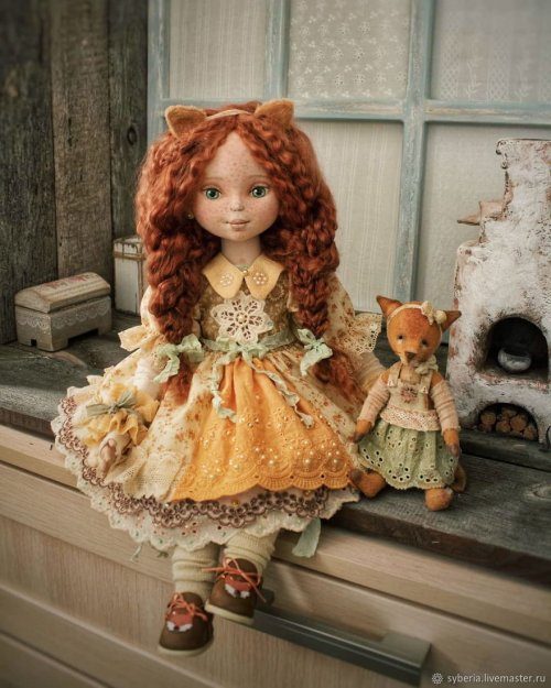 Коллекционные куклы от подмосковной художницы