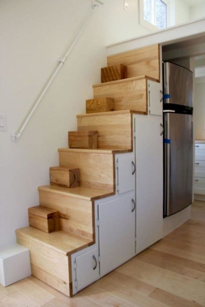 Компактные лестницы для небольших домов