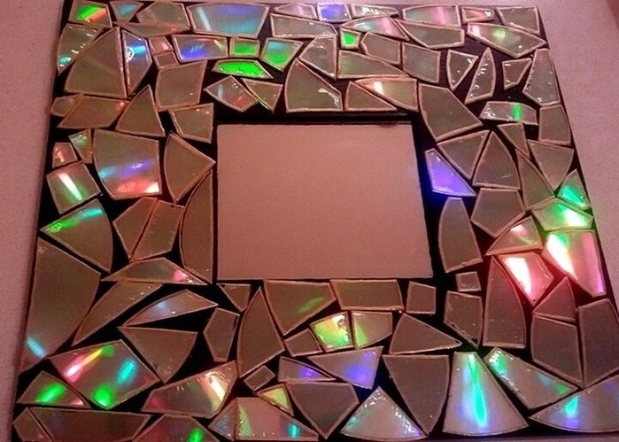 Интересные поделки из компакт-дисков