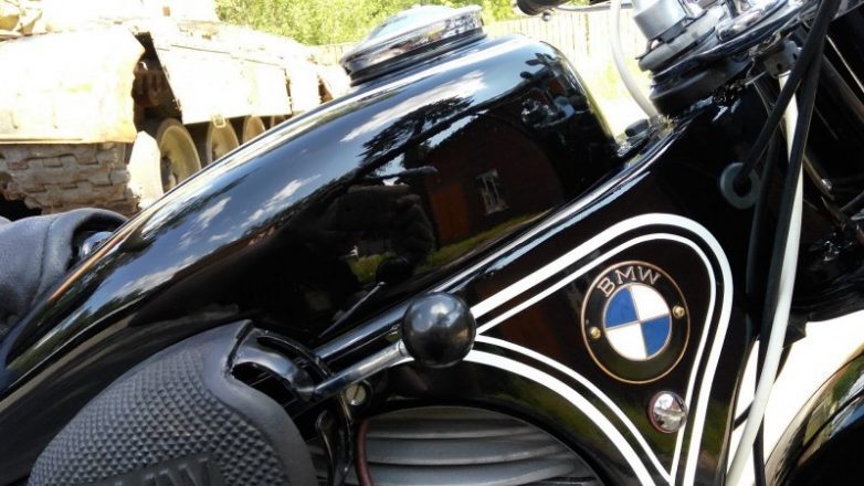 Реставрация мотоцикла BMW R35 1941 года