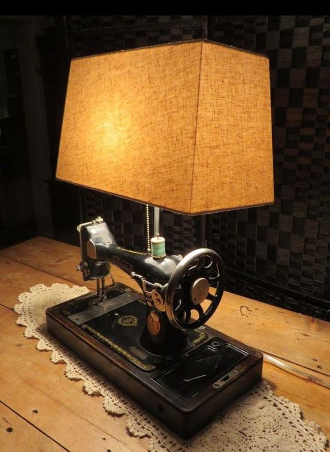 Новая жизнь старинной швейной машинки