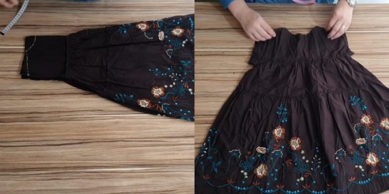 Невероятное перевоплощение устаревшей юбки