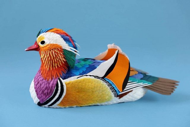 Невероятные птицы из бумаги