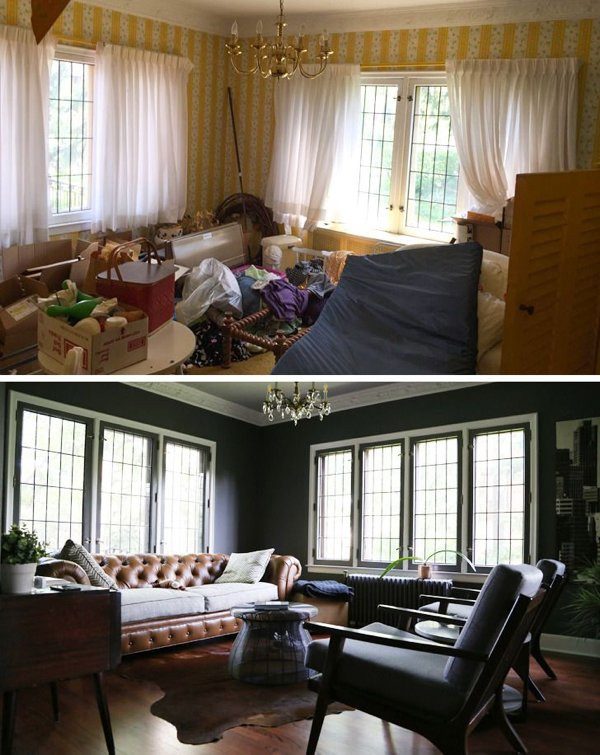 Ремонт и реконструкция в фотографиях до и после