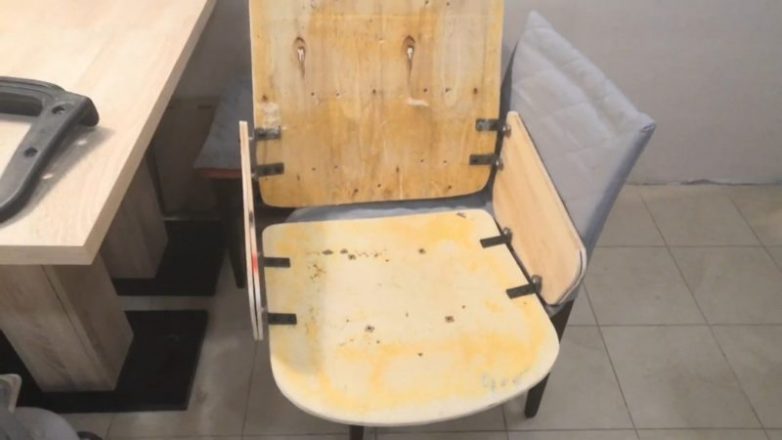 Реставрация старого офисного кресла