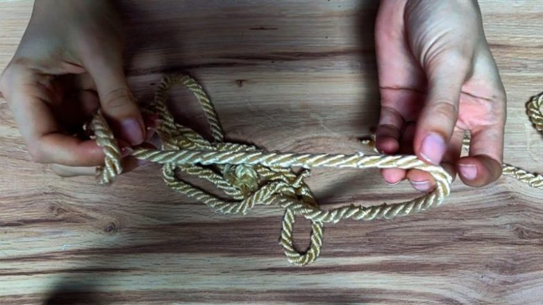Не выбрасывайте остатки верёвки