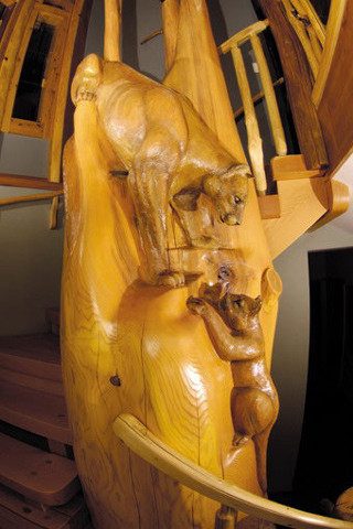 Деревянные скульптуры от Мориюка Коно