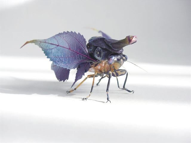 Скульптуры насекомых, которых вы не найдёте в природе