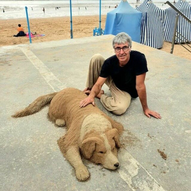 Невероятные песочные скульптуры Андони Бастаррики