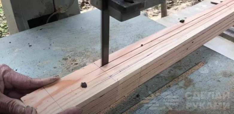 Способ изготовления необычных деревянных ножек для стола