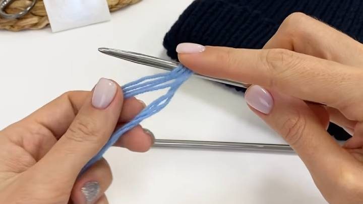 Японская техника вязания одной спицей