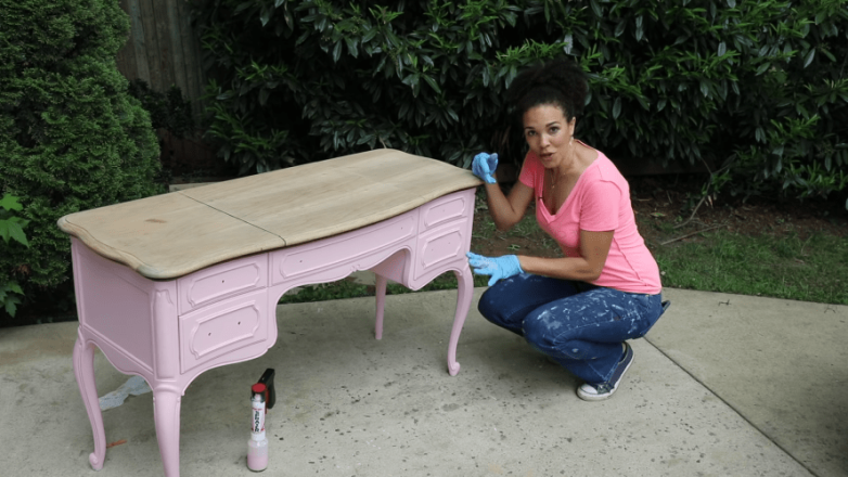 Преображение старого секретера