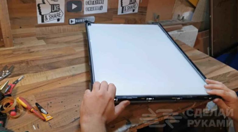 Идея использования старого LED телевизора