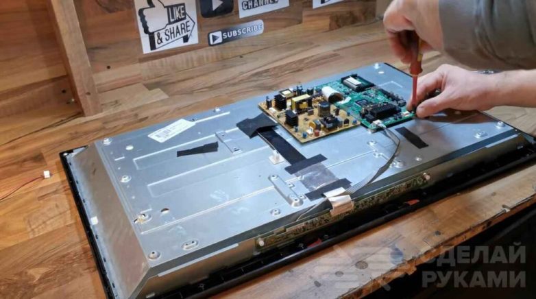 Идея использования старого LED телевизора