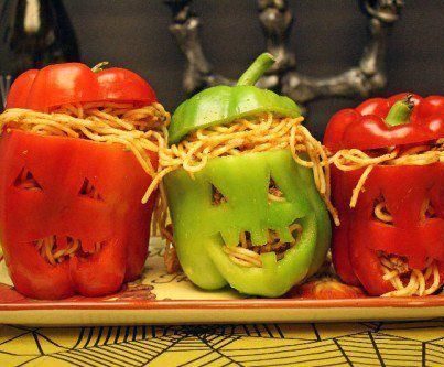 Идеи украшения блюд к Хэллоуину