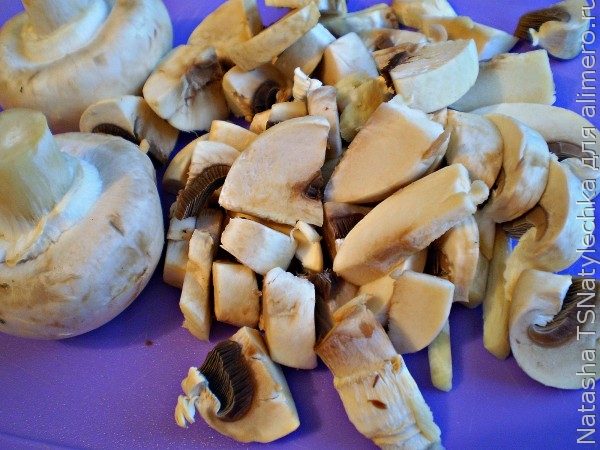 Голубцы с картофелем и грибами