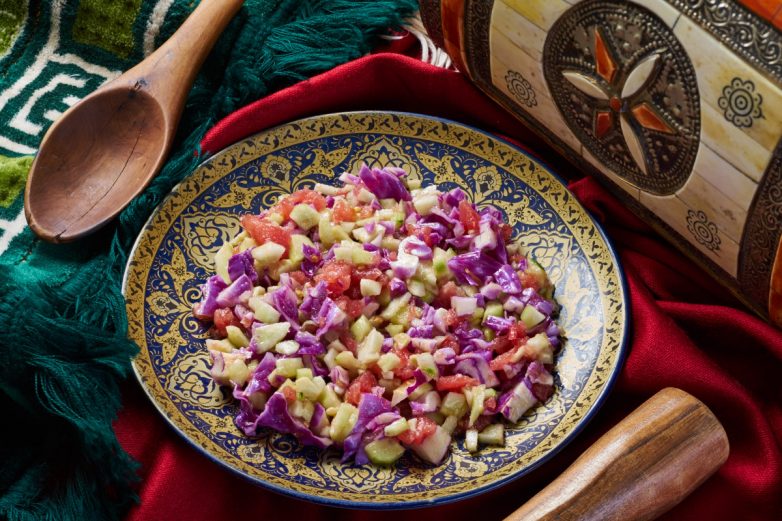Марокканский овощной салат