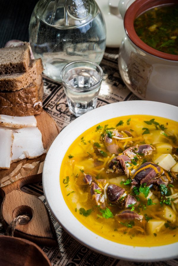 Литературная кухня: Суп с потрошками для Глеба Жеглова