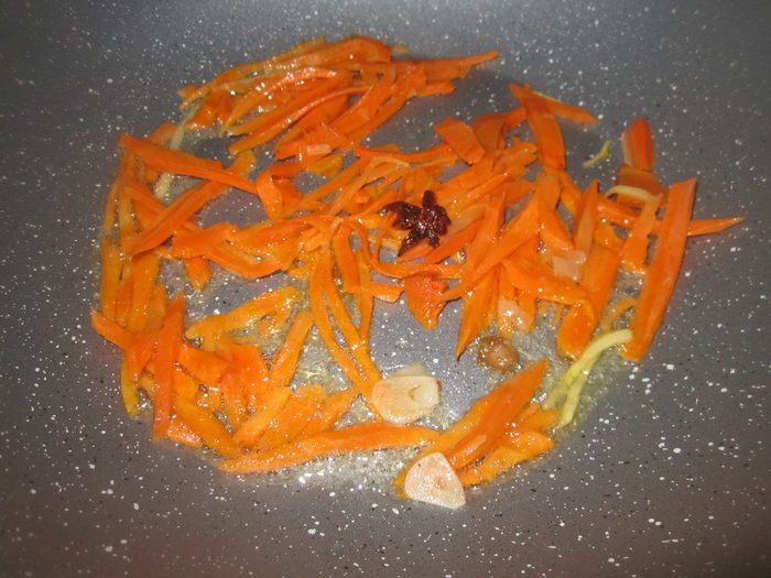 Картофель с морковью по-китайски