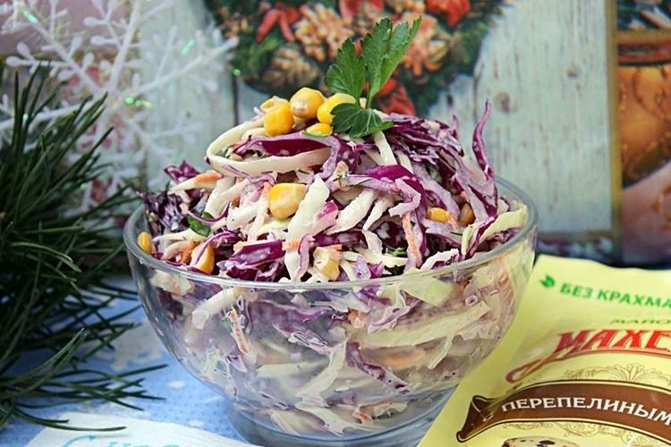 20 вкусных салатов из свежей капусты на каждый день