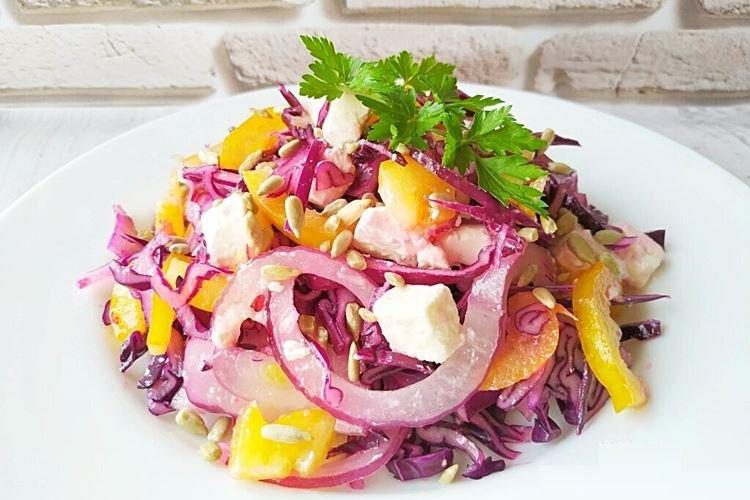 20 вкусных салатов из свежей капусты на каждый день