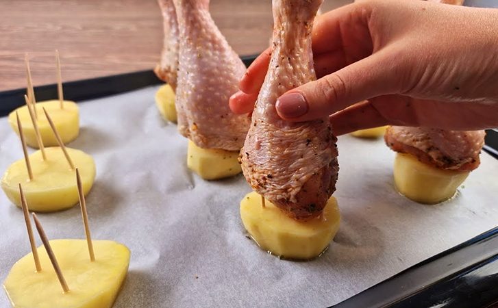 Аппетитные шашлычки из куриных голеней