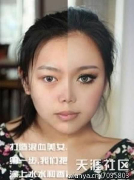 Как макияж меняет людей