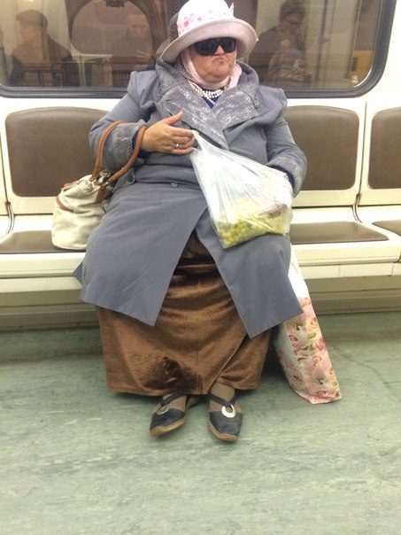 Модное обострение в метро