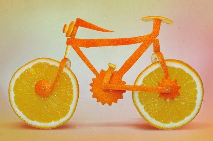 Апельсин как материал для поделок