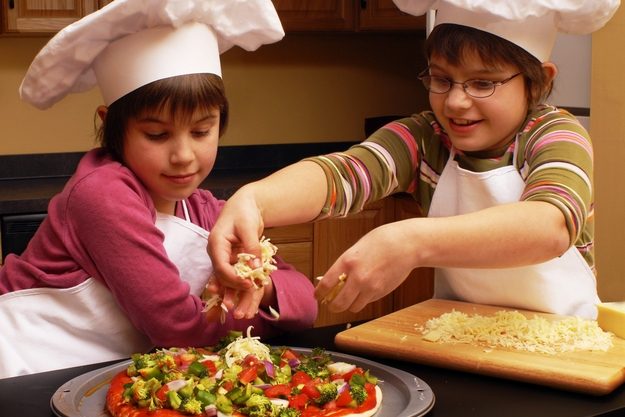 Искусство готовить вместе с детьми