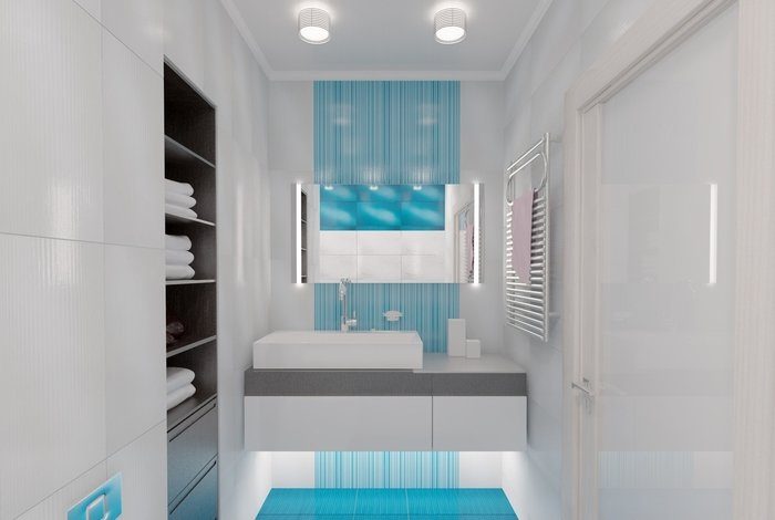 Модные решения для интерьера ванной комнаты