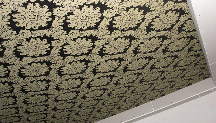 Ткань и потолок