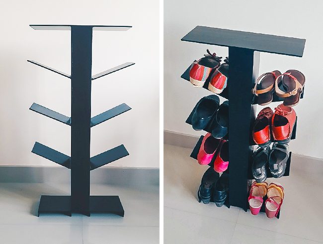 Удобные и практичные способы организовать обувную полку