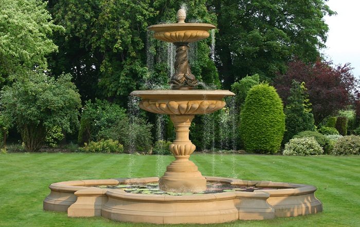 Удивительные фонтаны для сада