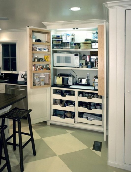 Экономим пространство на кухне: несколько потрясающе разумных идей