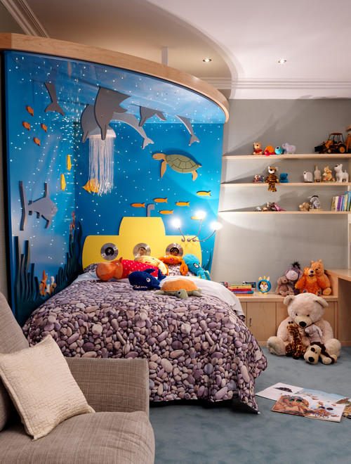 13 оригинальных идей оформления детской комнаты