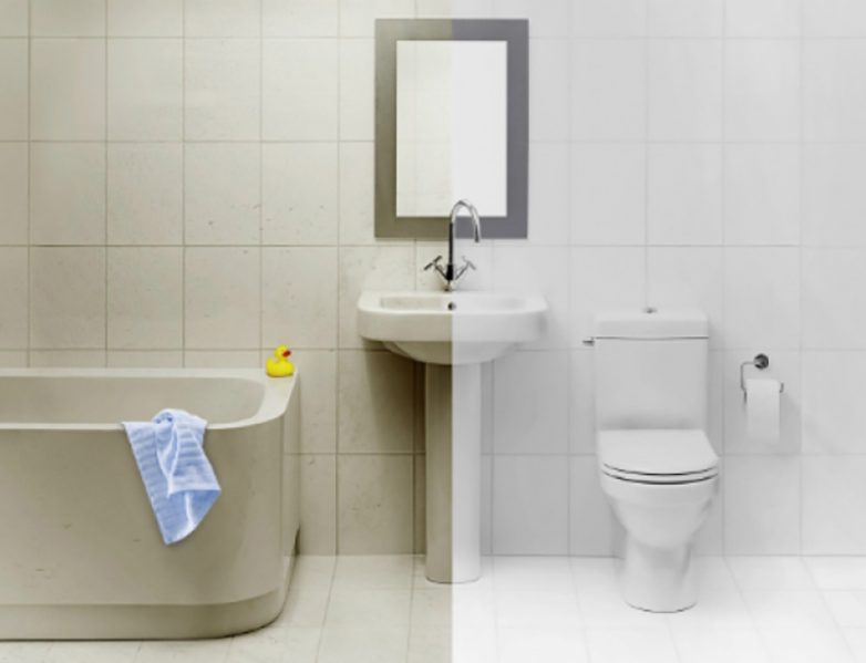 7 трюков эффективной чистки ванной комнаты!