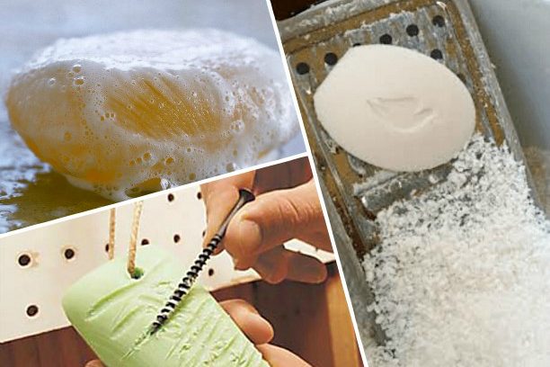 13 неожиданных способов использования мыла в хозяйстве