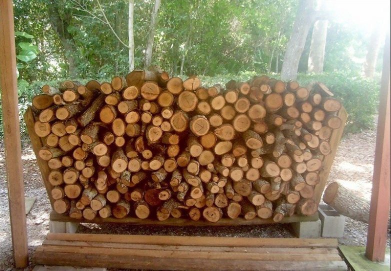 10 креативных идей хранения дров