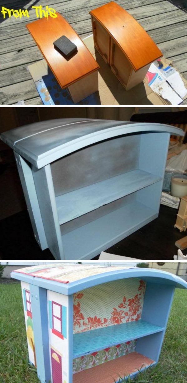 Практичные и оригинальные идеи переделки старых мебельных ящиков