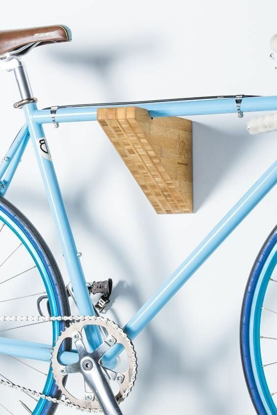 20 отличных идей хранения велосипеда