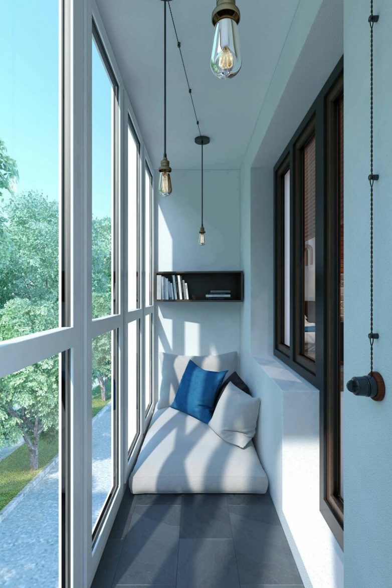25 классных идей для маленьких балконов и узких лоджий