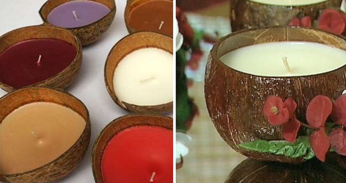 8 ярких идей из кокосовой скорлупы для интерьера дома