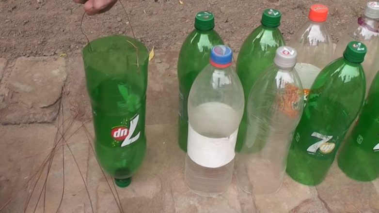 Простая капельная система полива своими руками из пластиковых бутылок
