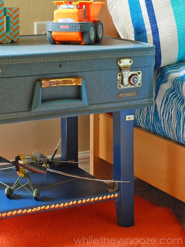 12 простых способов использования старых чемоданов в интерьере